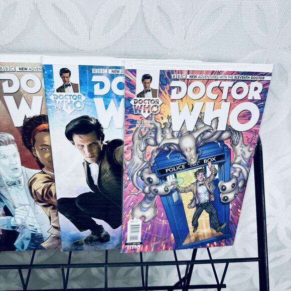 Doctor Who The Eleventh 4 8-13 Titan & 11 13 15 16 IDW Lot Matt Smith Tardis - Picture 4 of 7